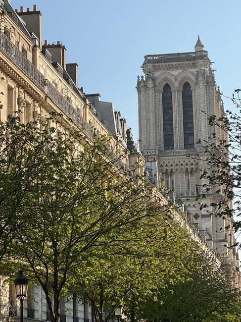 Paris: Notre-Dame Cathedral Exterior Guided Tour - The one-hour outside loop: façade, spires, gargoyles, rosettes