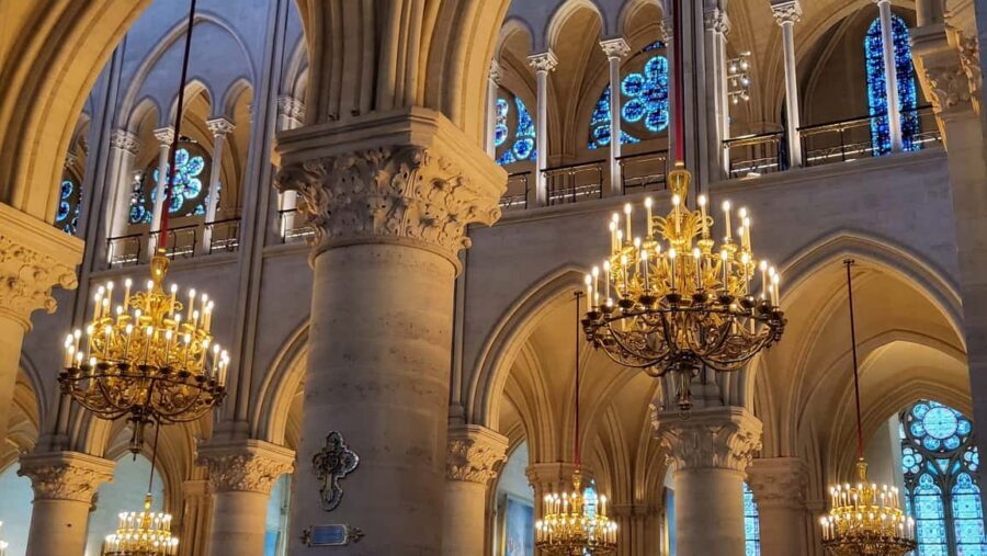 Paris: Notre Dame Exterior, Latin Quarter Tour and Pantheon - Odeon and Paris theater energy: a “see it” stop