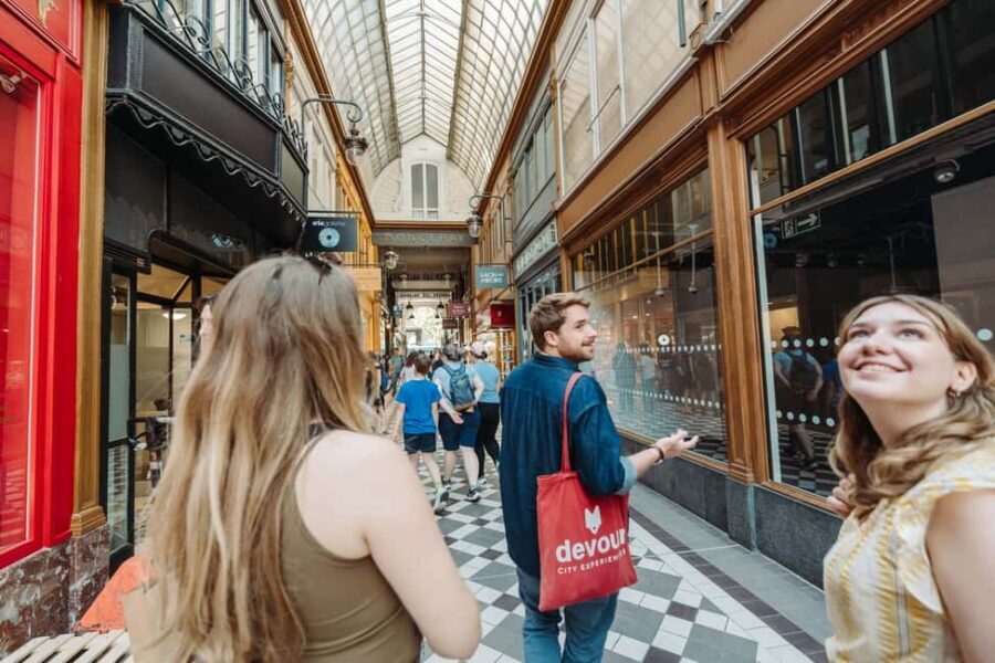 Paris: Pastry & Chocolate Walking Tour with Tastings - Stop 1 tasting: old-school chocolate that sets the tone