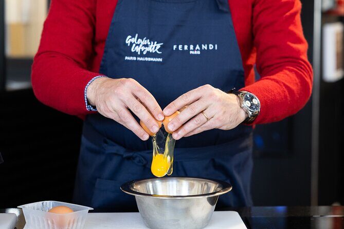 Paris Pastry Class with Ferrandi Chef at Galeries Lafayette Paris - The chef teaching style: technique, not just recipes