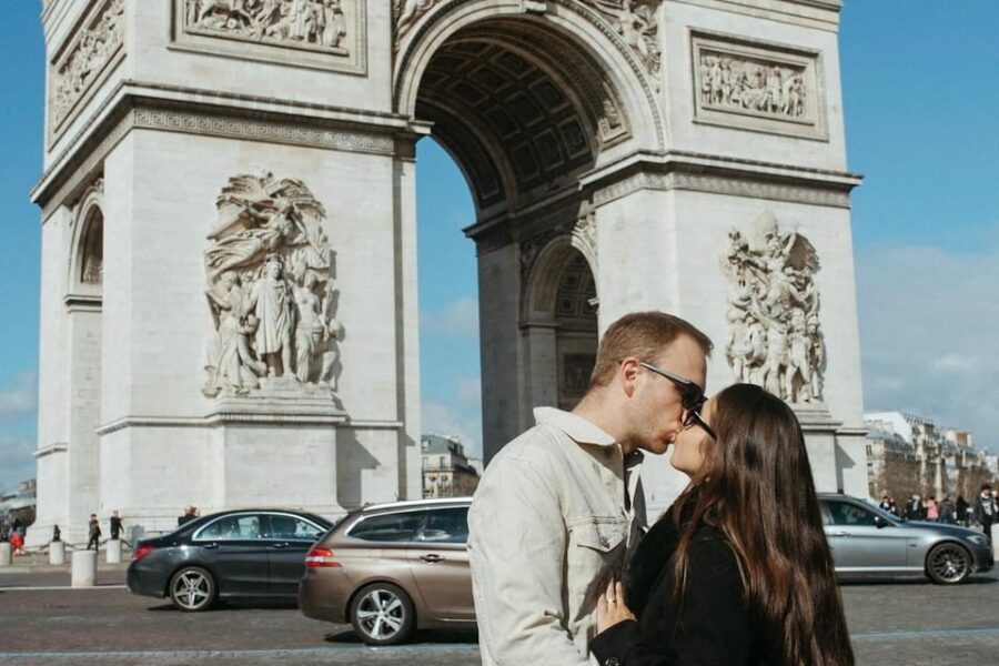 Paris: Photoshoot at the Eiffel Tower / Arc de Triomphe - Arc de Triomphe Photos: When You Want Bigger Drama and Cleaner Geometry