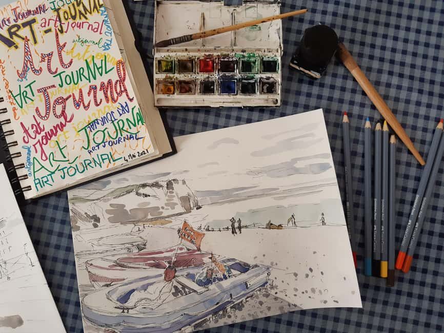 Paris: Plein Air Sketching Course, Drawing & Watercolor - A 3-Hour Paris Sketching Lesson That Works for Real People