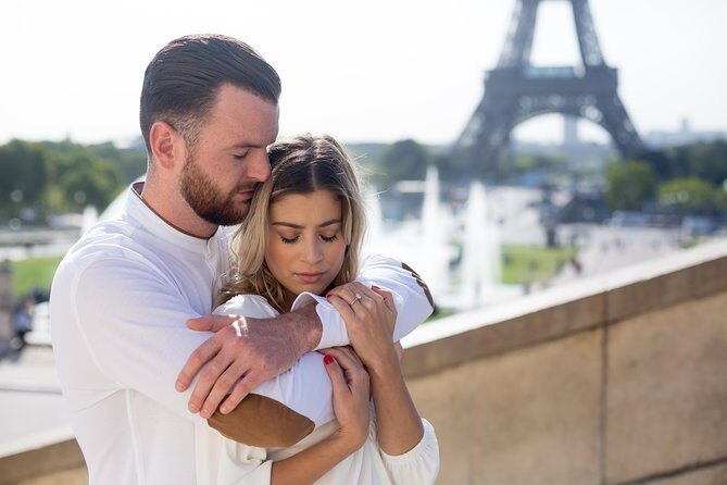 Paris Private Photoshoot Experience - Eiffel Tower gardens, fountains, bridge, and river: what each backdrop does for your photos