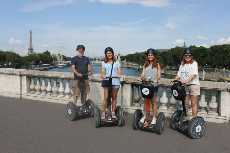 Paris: Private Sightseeing Segway Tour - Pont Alexandre III: Crossing the Most Extravagant Bridge