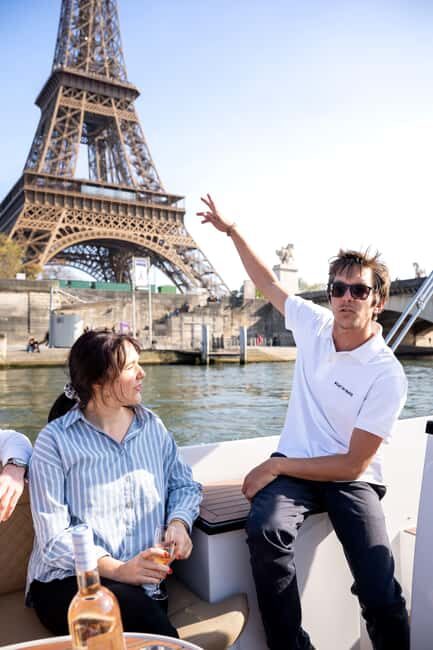 Paris: Private Small Boat Cruise with Rosé and Macarons - Turning back for the other-side views: the part most tours skip