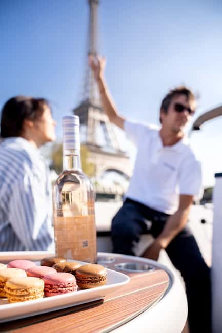 Paris: Private Small Boat Cruise with Rosé and Macarons - Captain personality matters: when Toni and Xavier make the cruise feel personal
