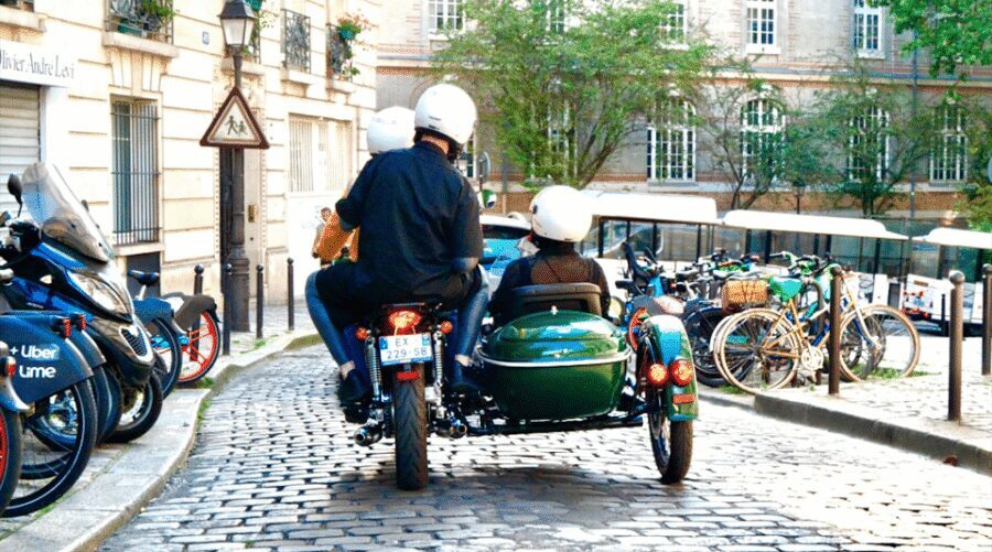 Paris: Private Vintage Sidecar Tour with Hotel Pickup - The big monuments loop: Notre-Dame, Eiffel Tower, Arc, Champs-Elysées