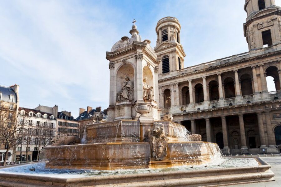 Paris: Saint-Germain-Des-Près Guided Walking Tour - Église Saint-Sulpice: big-church drama and the Da Vinci Code connection