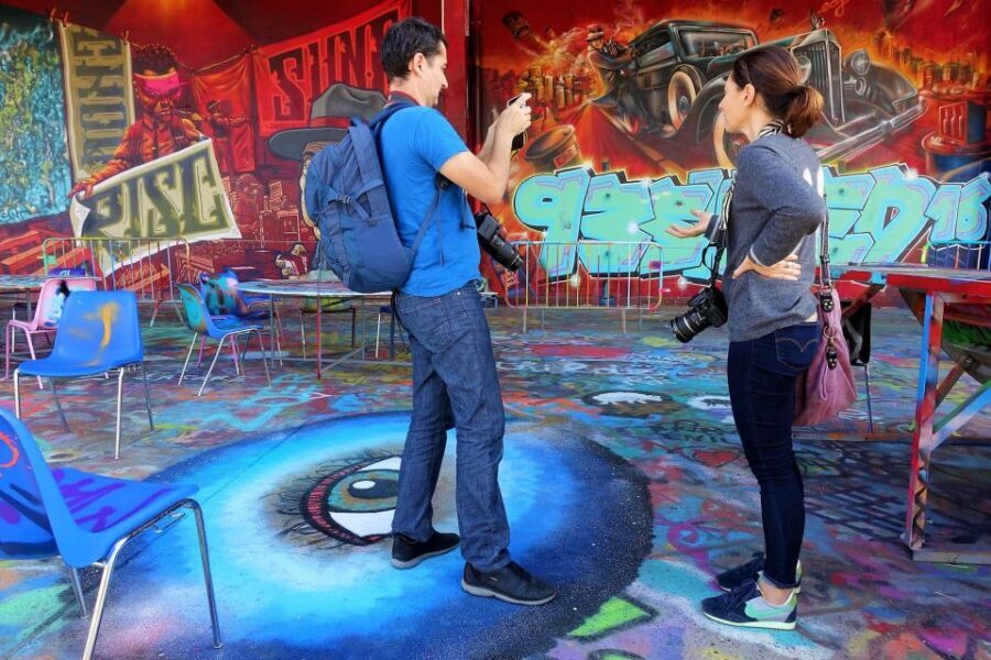 Paris: Street Art Open-Air Museum Bike Tour - The Main Event: Photographing 40-Meter Frescoes by Big Names