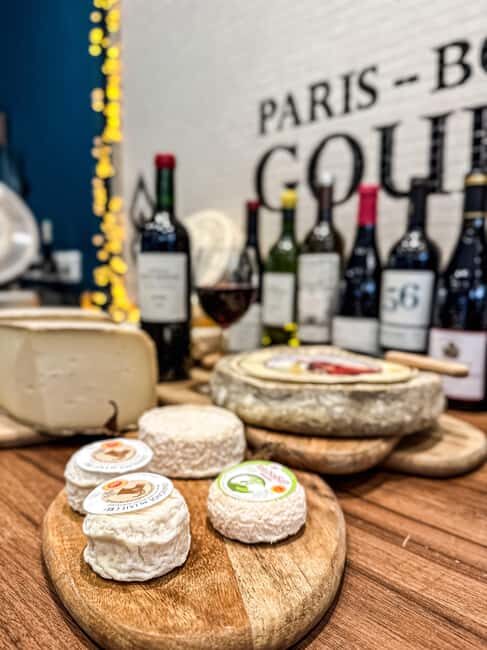 Paris: Tasting of 3 Wine and 3 Cheese - Price and value: $55 for a taught tasting with pairings