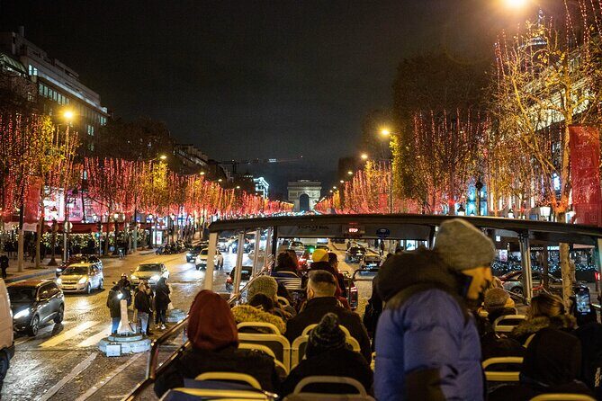 Paris Tootbus Festive Christmas Lights Tour - Audio Commentary: Great Idea, Mixed Execution