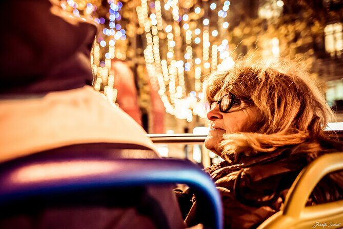 Paris Tootbus Festive Christmas Lights Tour - The Best Part: Eiffel Tower Sparkle From a Higher View