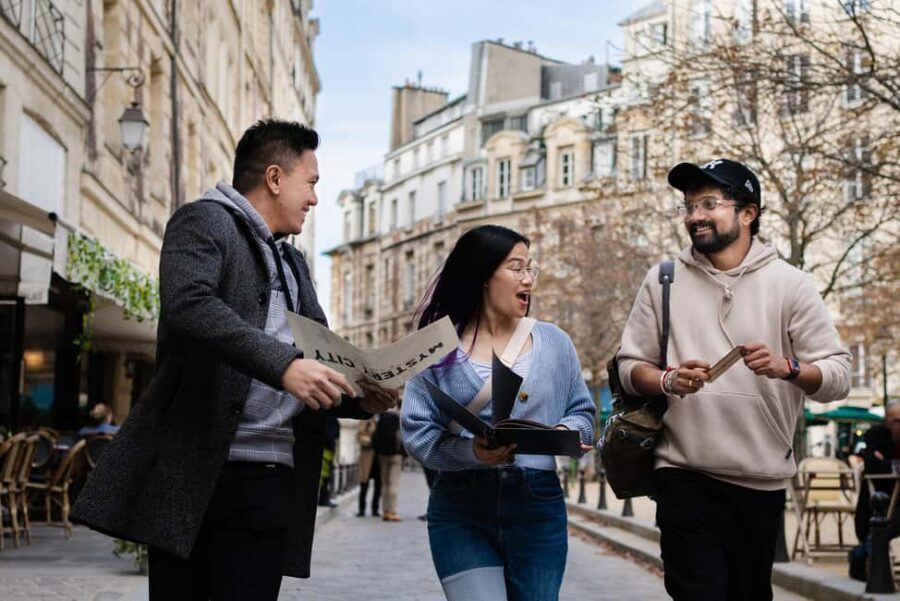 Paris: Treasure Hunt & Walking Tour "Marie Curie's secret" - Following the treasure map through central Paris