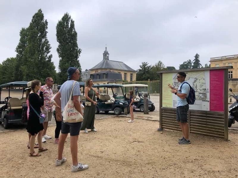Paris: Versailles Golf Cart & Bike Tour with Palace Entry - Grand Trianon and the pink marble palace