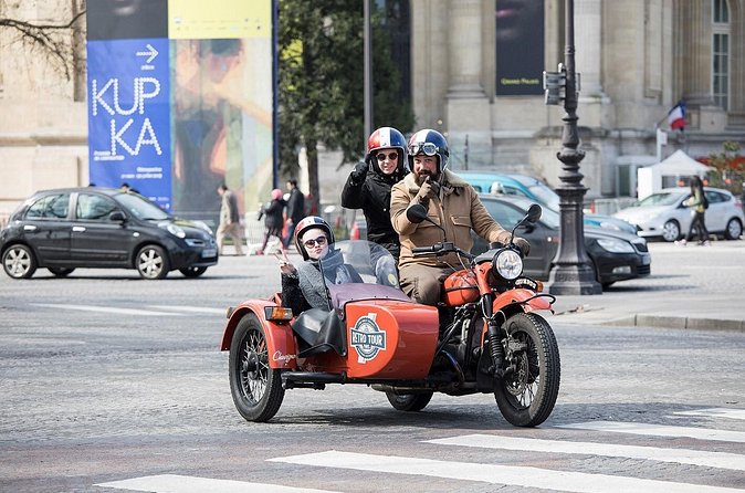 Paris Vintage Private & Bespoke Tour on a Sidecar Motorcycle - Opéra Garnier and the drama of Paris on a grand scale