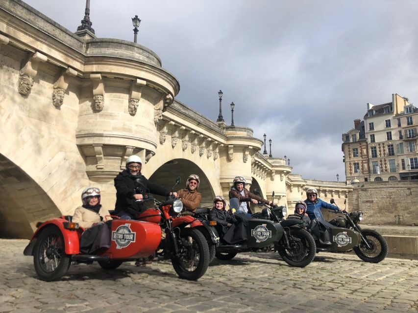 Paris Vintage Sidecar Premium & Private Half-Day Tour - More than the headline sights: Palais Royal, Galerie Vivienne, and the Pantheon