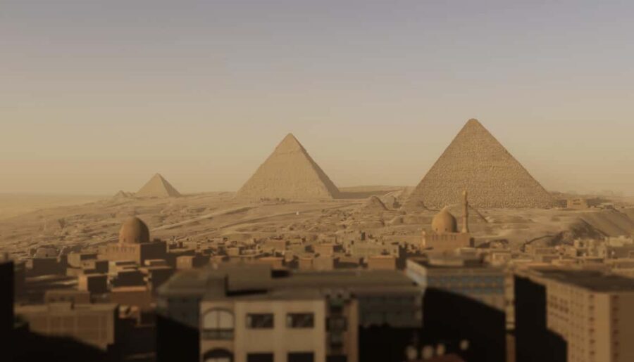 Paris: VR Experience "L'Horizon de Khéops" - The Giza sunrise opening: time travel, guided