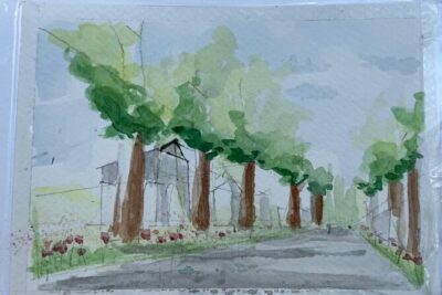 Père Lachaise Cemetery Art: Watercolor Postcard Workshop in Paris - Meeting Your View: Finding the Spot That Makes a Postcard