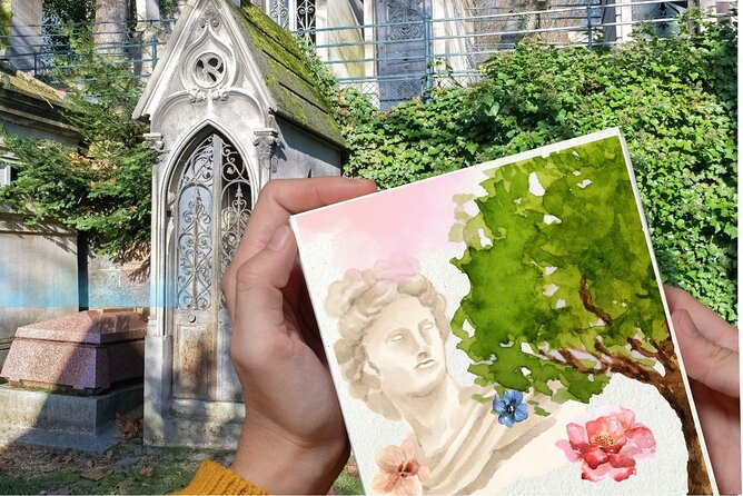 Père Lachaise Cemetery Art: Watercolor Postcard Workshop in Paris - Pricing and Value: Is $119.21 Worth It?
