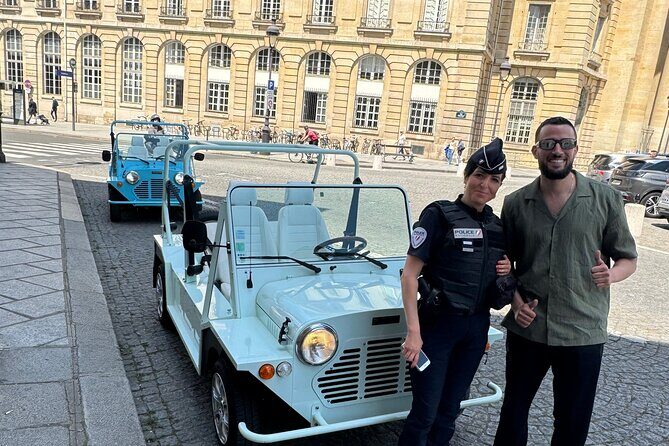Private 2 - Hour Paris Landmarks Tour by Golf Cart Mini Moke - Meeting at Saint-Germain-des-Prés: Where the tour starts and how it feels