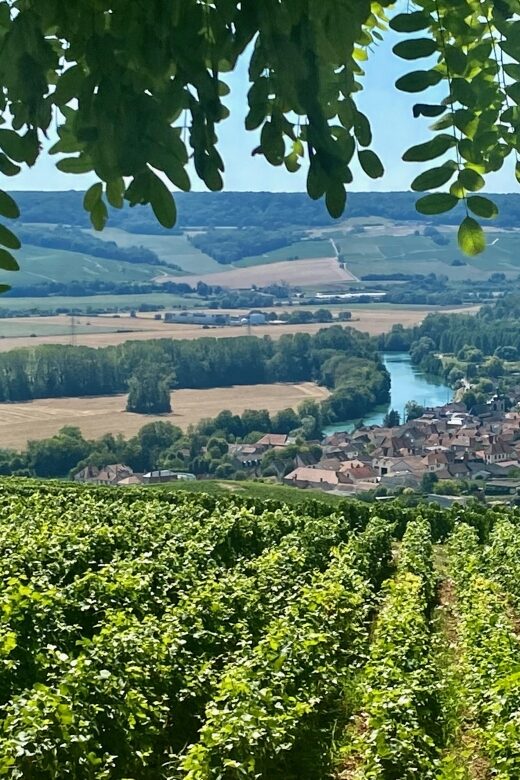 Private Champagne Moet et Chandon Veuve Clicquot by Mercedes - Hautvillers: Best Viewpoint, Saint-Sindulphe Church, and Marne River Views