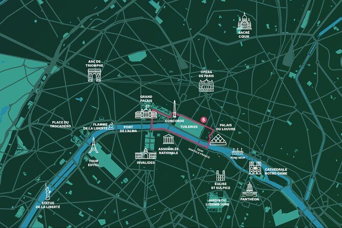 Private City-Tour by rickshaw bike in Paris : The "Napoléon" - Pyramide du Louvre and the Carrousel area