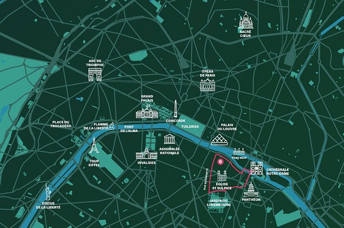 Private City-Tour by rickshaw bike in Paris: The "Saint-Germain" - The ride itself: audio in many languages, WiFi, and photo breaks