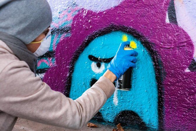Private Graffiti Workshop - What you’ll actually do: sketching, stencils, and spray control