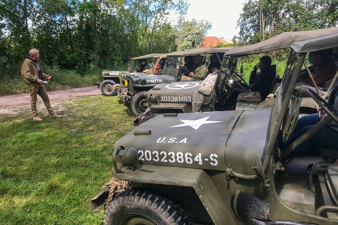 Private Guided Tour in WW2 Jeep of the Landing Beaches - Why a WWII Jeep works better than a bus for D-Day