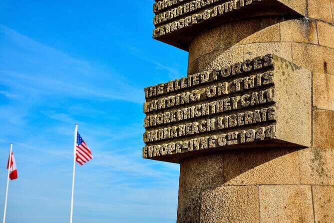 Private Normandy D-Day trip to Top 5 Sights from Caen or Bayeux - Stop 3: Normandy American Cemetery with Omaha Beach in view