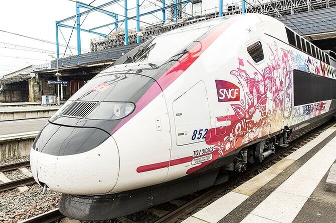 Private One Way Transfer frm Railways Station to Hot in Paris 1-3 - Meeting point details: staying at the beginning of the platform