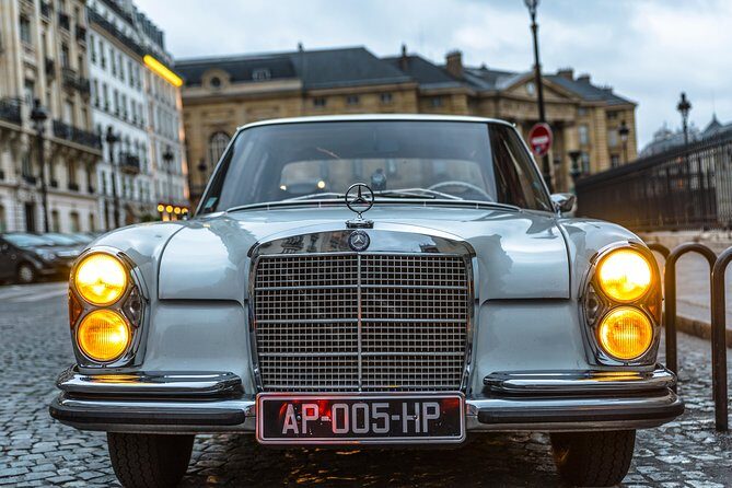 Private Paris guided Tour by classic 1970 Mercedes S Class - Key highlights I’d plan around