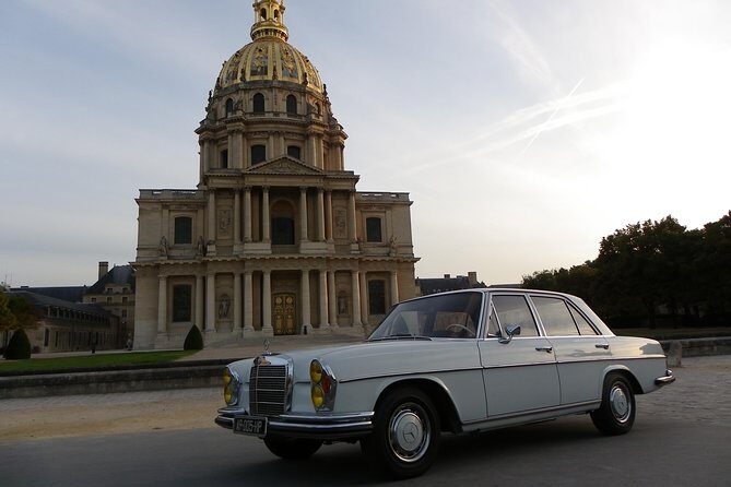 Private Paris guided Tour by classic 1970 Mercedes S Class - Arènes de Lutèce and the gladiator story you can almost feel