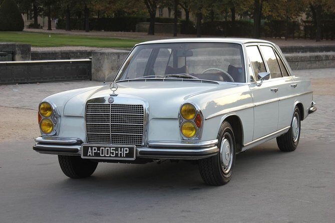 Private Paris guided Tour by classic 1970 Mercedes S Class - Manufacture des Gobelins: royal workshop energy, minus the crowds
