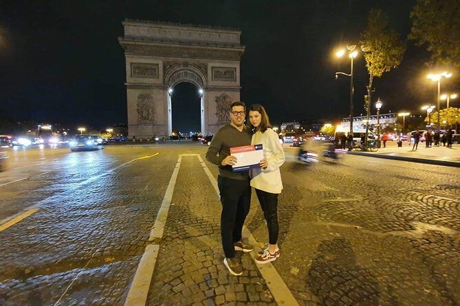 Private Paris Night Lights & Landmarks Tour - Stop 1: Eiffel Tower at night—your best chance for the lights