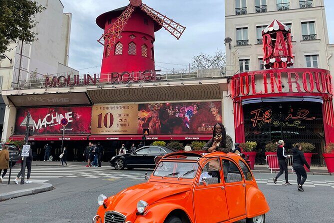 Private ride in a Citroën 2CV in Paris - 2h - Eiffel Tower photo time: how the timing works in 10 minutes