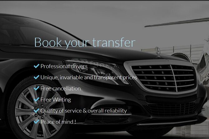 Private round trip transfer from/to Paris airports - What You Get in the Van: WiFi, Water, and Child Seats