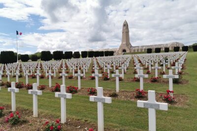 Private tour of the battlefields of Verdun from Paris in Van (2/7 travelers) - Memorial de la Voie Sacrée: supply lines you can see in stone