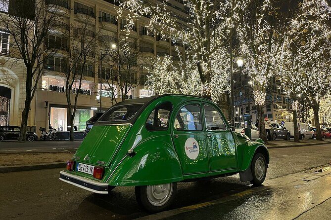 Private tour Paris Christmas lights tour 2 hours in Citroën 2CV - Key Highlights You’ll Care About