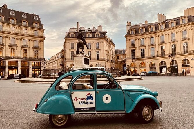 Private tour Paris Little-known places 2 hours in Citroën 2CV - Why this 2CV tour feels different from a bus