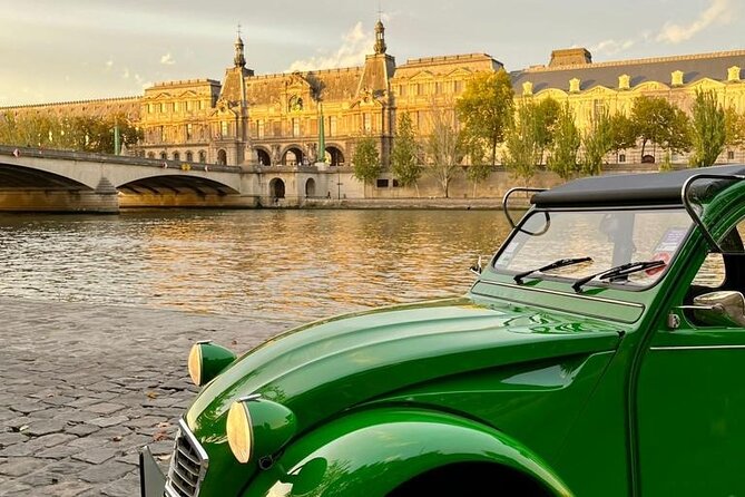 Private tour Paris Little-known places 2 hours in Citroën 2CV - The route logic: Marais, Latin Quarter, and a Seine break