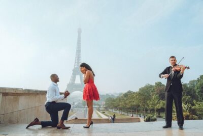 Proposal Photographer in Paris - Where you start: Trocadéro and easy access