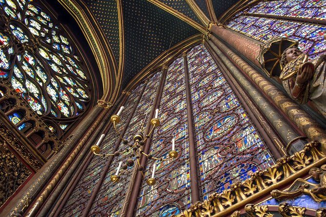 Saint Chapelle Paris Entrance Ticket - Upstairs Is the Payoff: Spiral Stairs and Best Window Views
