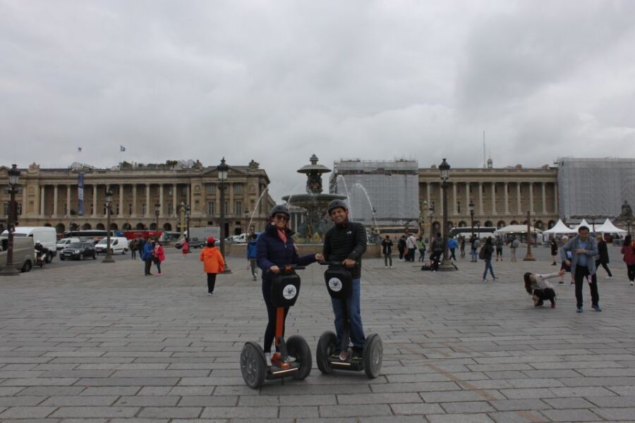 Segway private tour Lights of Paris - Invalides: the Dôme des Invalides in evening glow