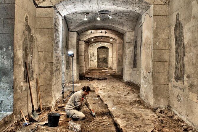 Side-car Paris Visit with a River Cruise - Notre-Dame archaeological crypts: the part you’ll remember