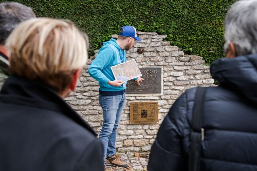 Small-Group Canadian Normandy D-Day Juno Beach from Paris - Small-8 minibus travel and an English-speaking guide that sets context
