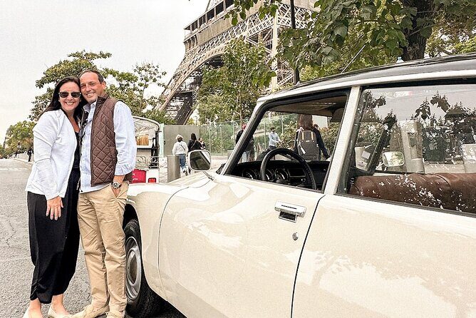 The Essentials of Paris in a Classic Open Top Car Citroën DS - First stops: La Madeleine, the Tuileries, and Concorde in perspective