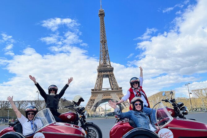 The Ultimate Paris Private Sidecar Experience (2 Hours) - How the sidecar format changes Paris sightseeing