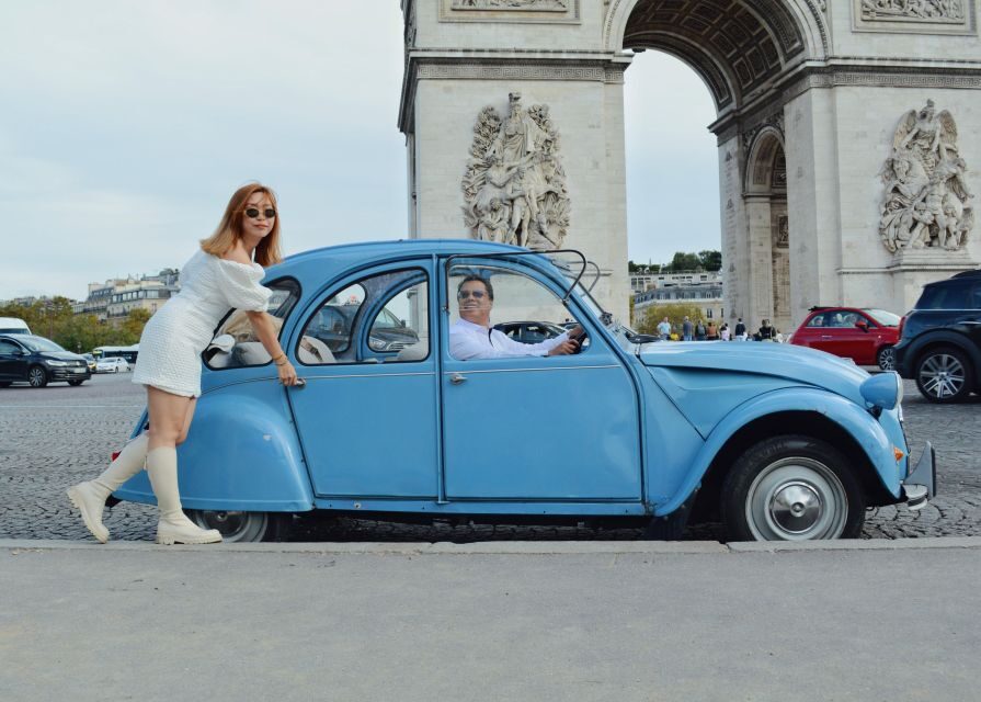 Tour of Paris in Citroën 2CV - Palais-Royal, Place Vendôme, and Palais Garnier: culture and classic symmetry