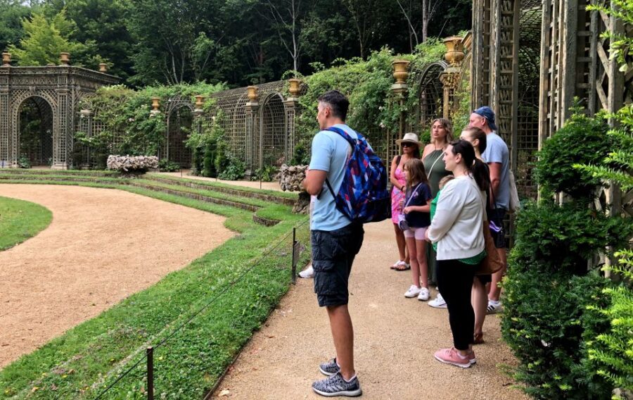 Versailles: Gardens Golf Cart Tour, Row Boat, Palace Tickets - Getting started at Grille Royale and why timing is the whole game